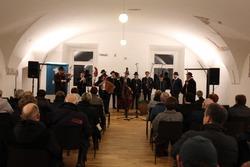 Koledniško voščilo je prineslo praznično vzdušje v Mekinjski samostan 2